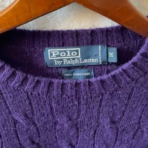 Classic cashmere crew neck in cashmere by Ralph Lauren
